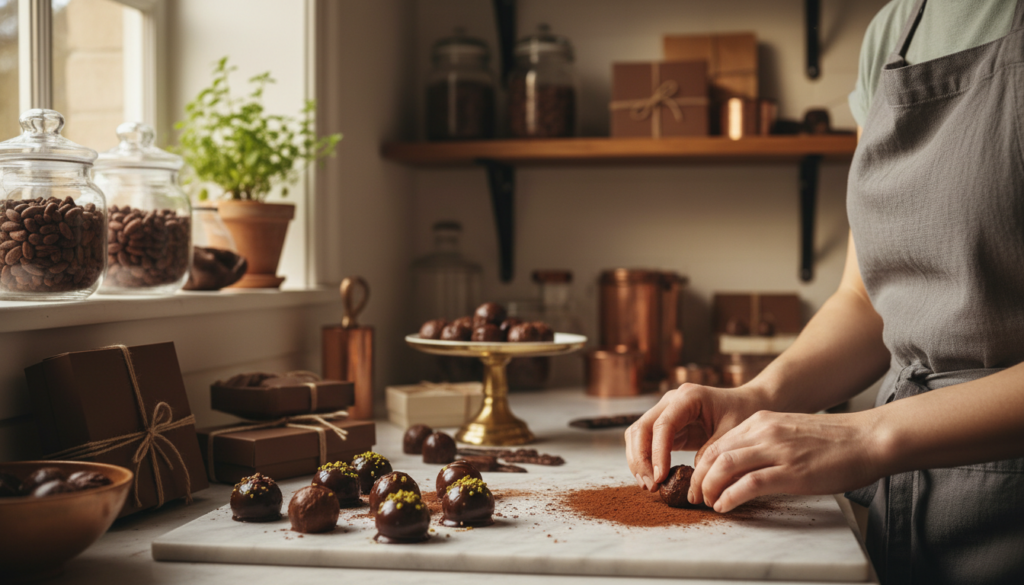 Artisan Truffle Shaping Techniques