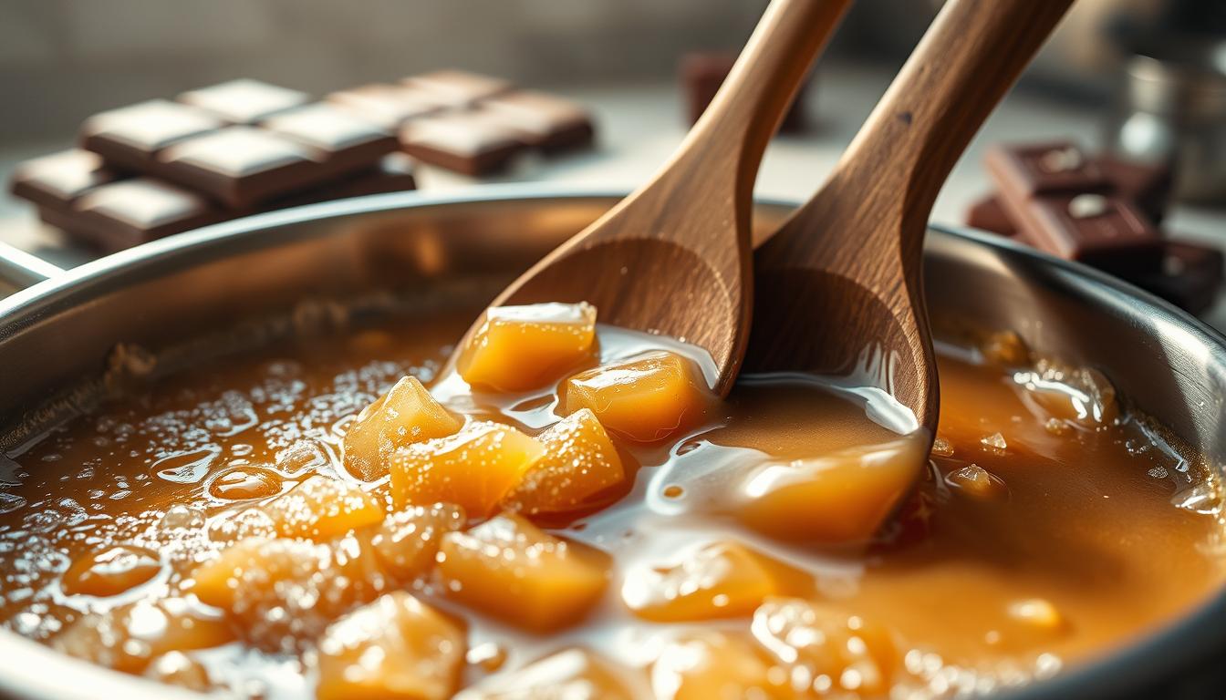 Dark Chocolate Sea Salt Caramels