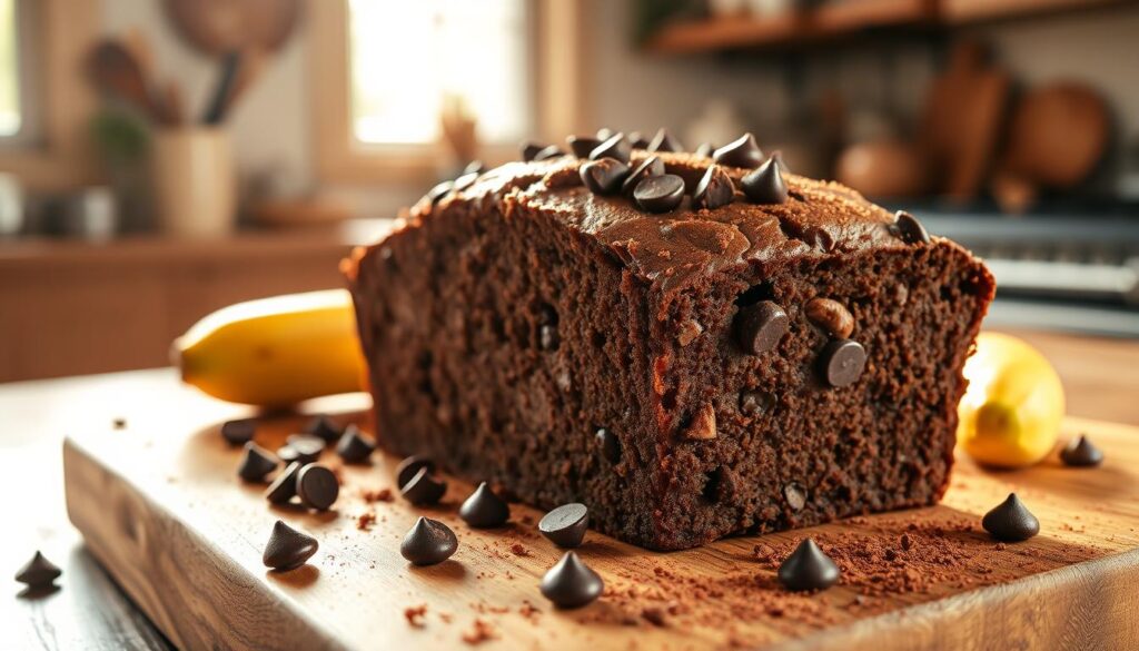 Double Chocolate Banana Bread