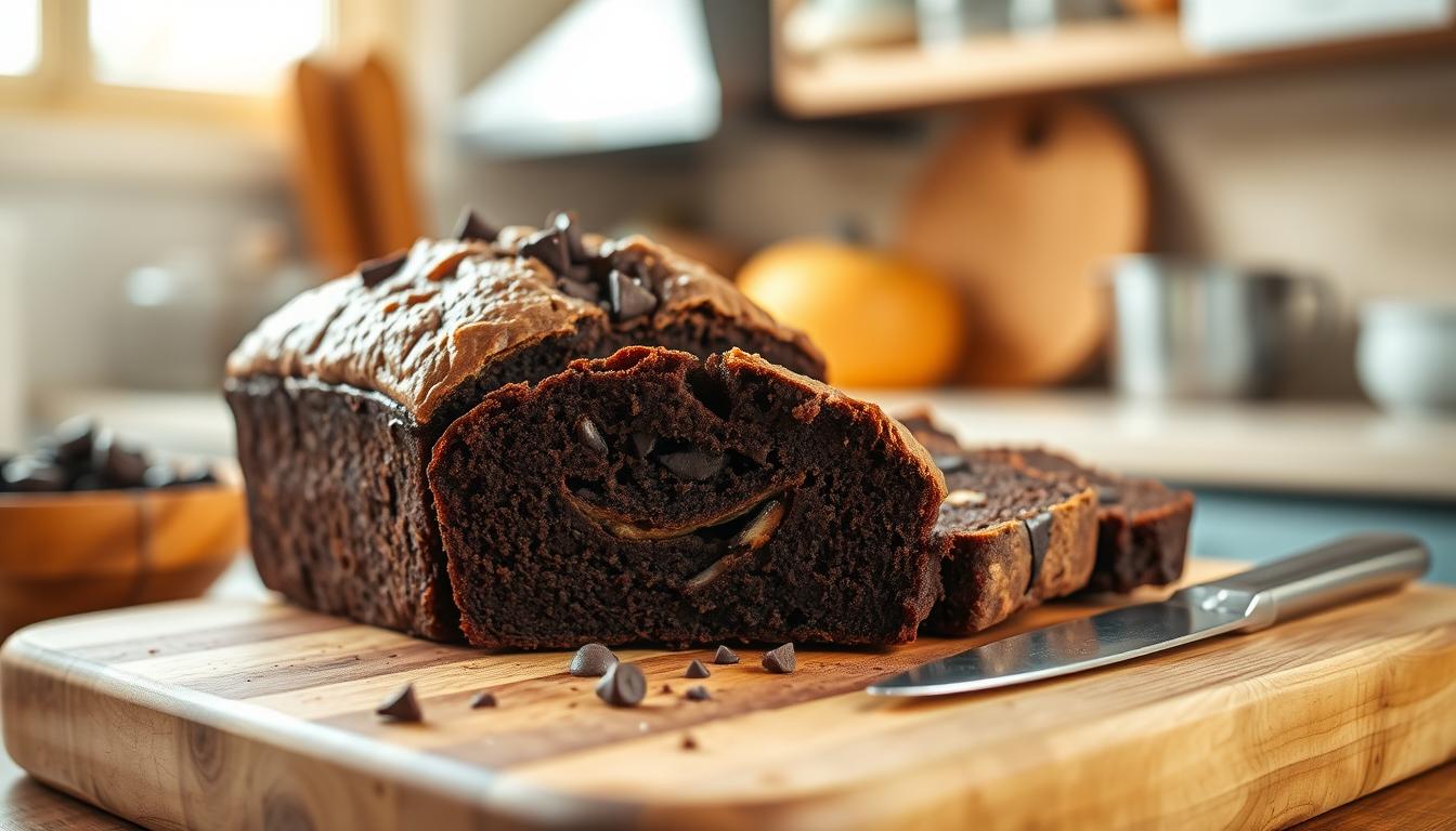 Double Chocolate Banana Bread
