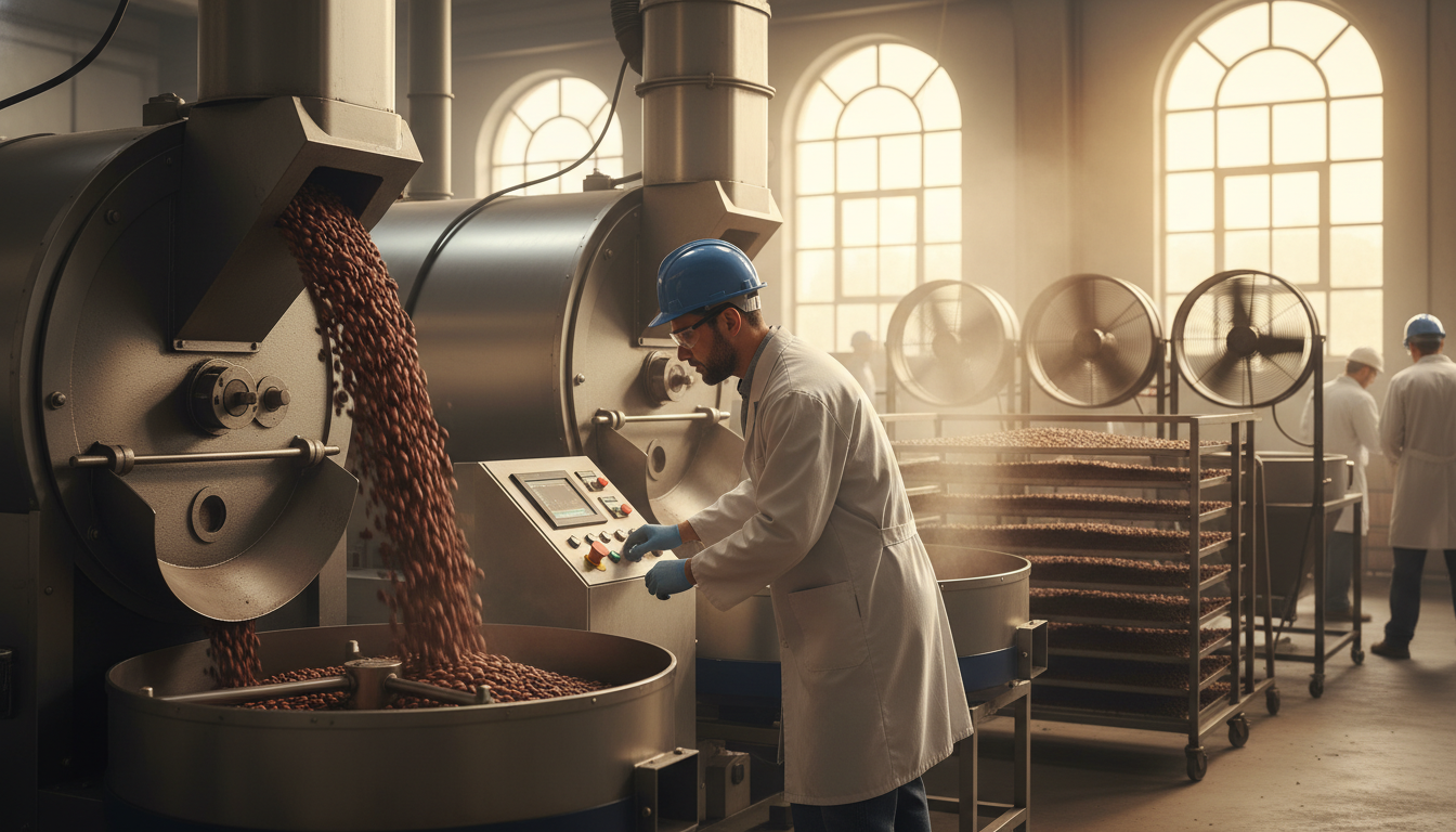 Industrial Cocoa Roasting Techniques