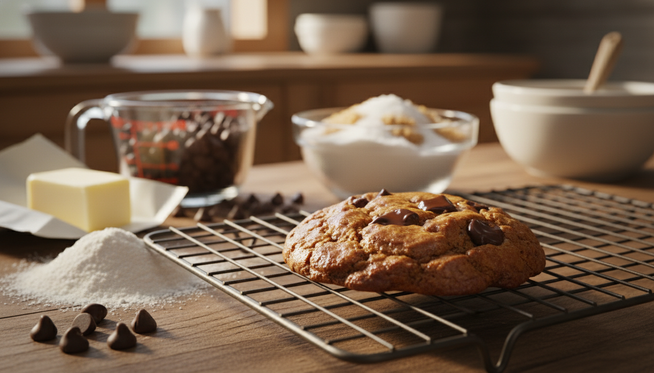 Maillard reaction, Brown butter, Chilling dough, Chocolate