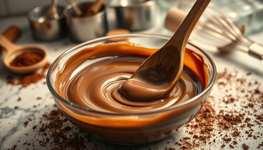 Melting Chocolate for Soufflé Base Melting Chocolate for Soufflé Base