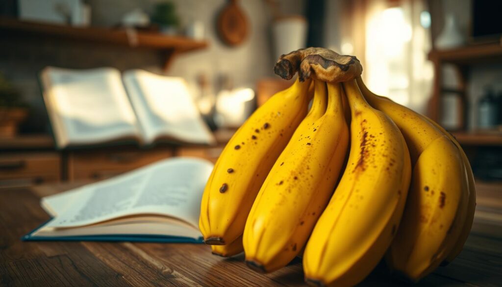 Overripe bananas