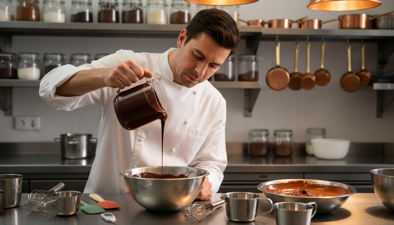 Professional Dark Chocolate Ganache