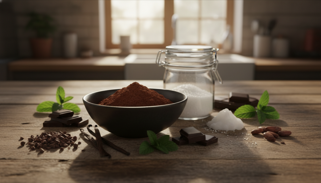 Sugar-Free Dark Chocolate Ingredients