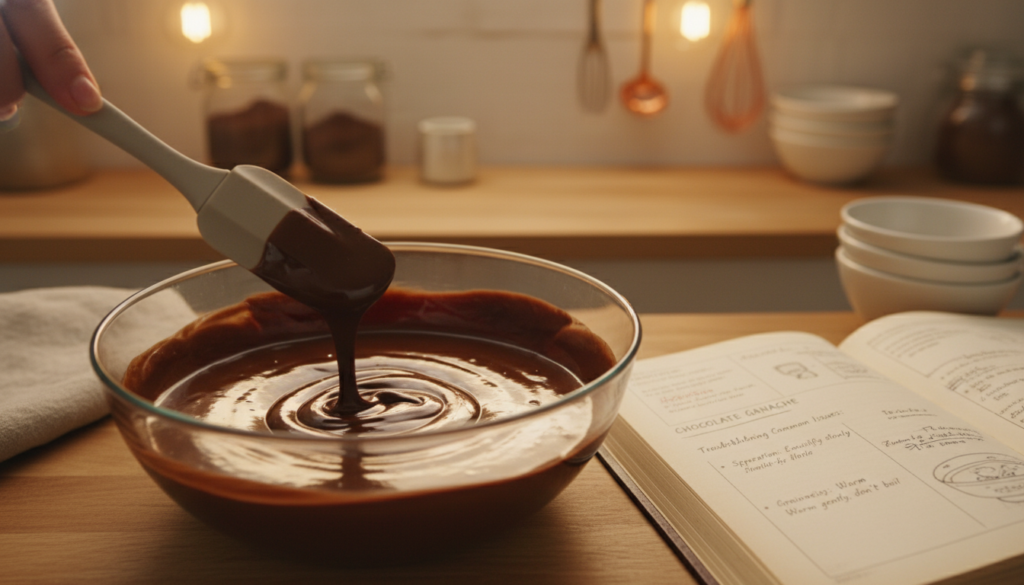Troubleshooting Ganache Texture