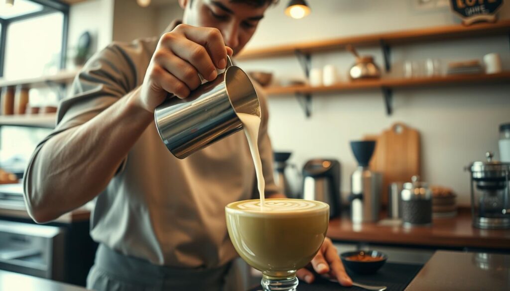milk frothing technique