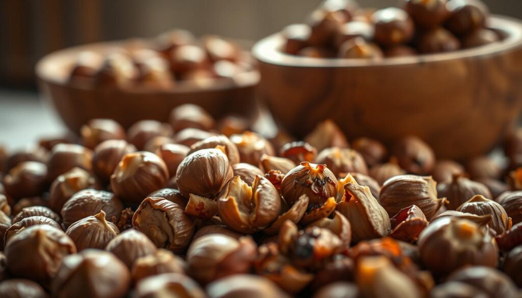 roasted hazelnuts