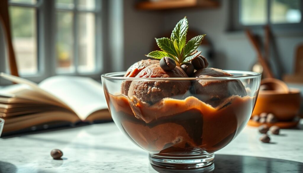 Cacao Fruit Sorbet Chilling