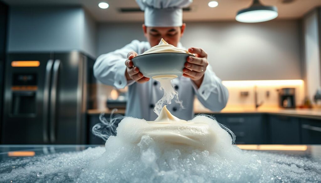 Cryogenic Mousse with Nitrogen