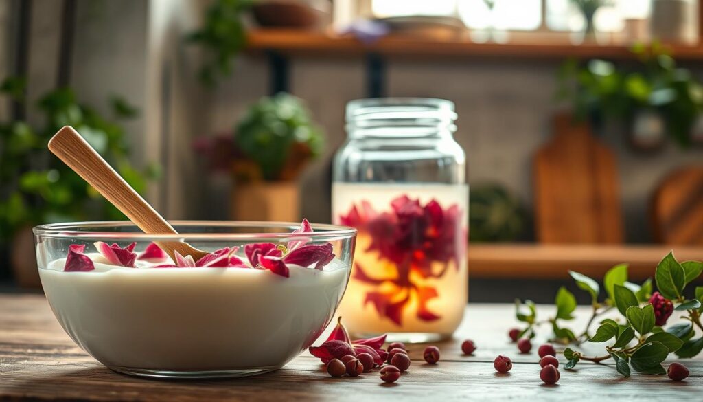 Floral infusion process