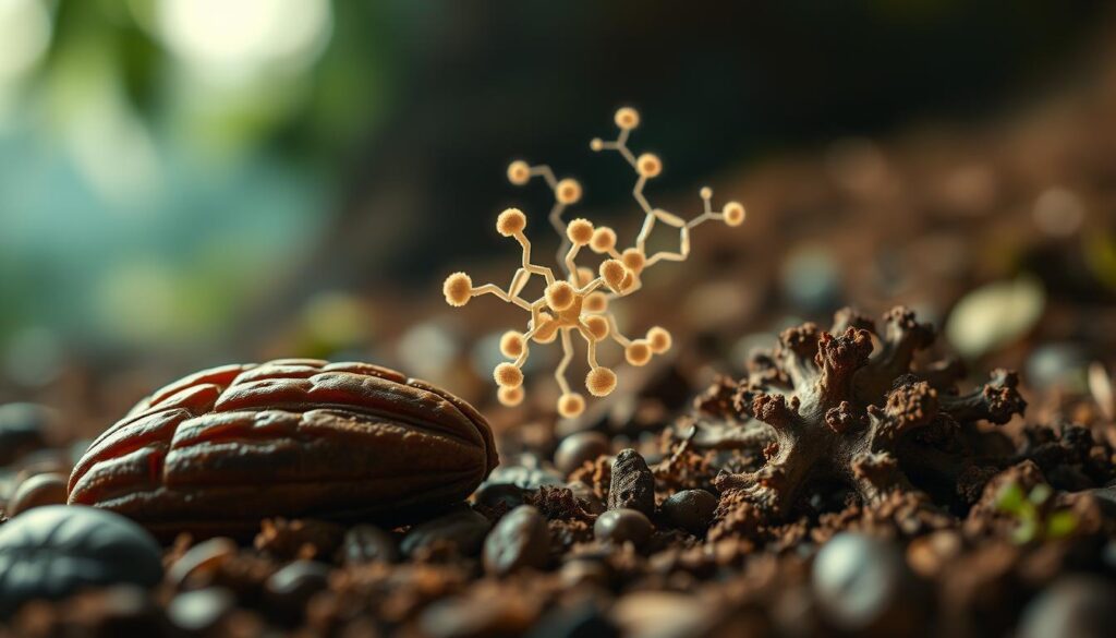 Molecular Pairing of Cacao and Mycelium