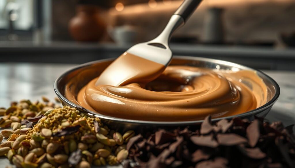 Pistachio Praline Technique