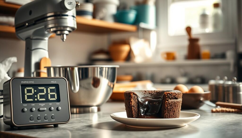 Precision baking for molten core Precision baking for molten core