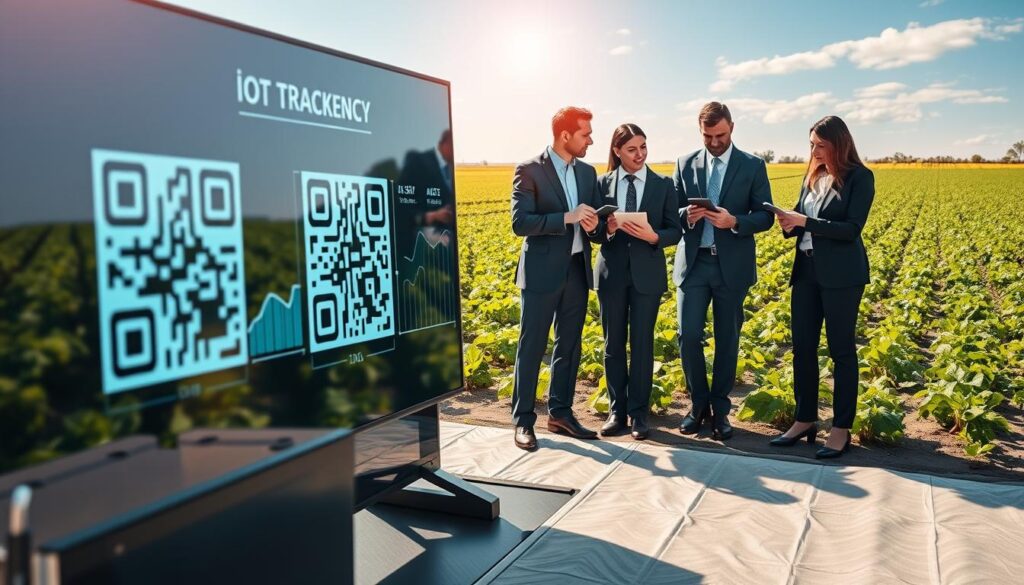 Transparency IoT QR Code Tracking