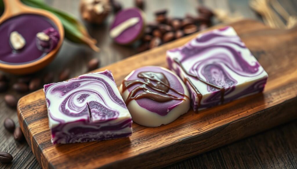 Ube-Chocolate Fusion