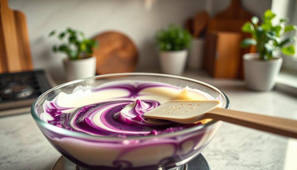 Ube-Chocolate Fusion