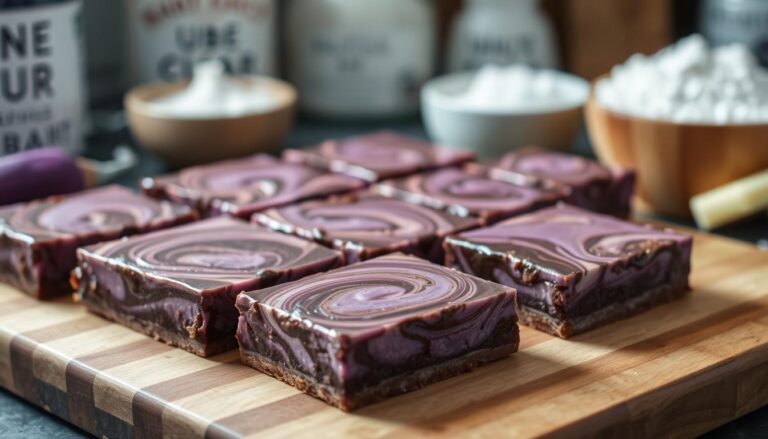 Ube-Chocolate Fusion