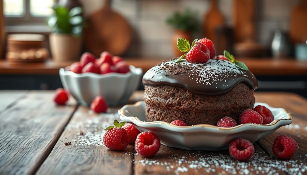 chocolate soufflé toppings