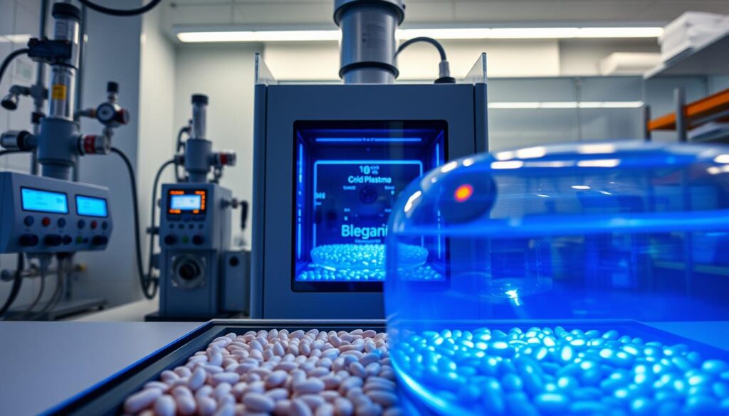 cold plasma technology for beans sterilization