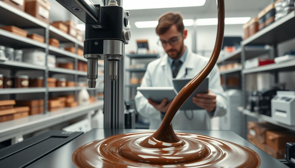 precision nozzle engineering for viscous cocoa