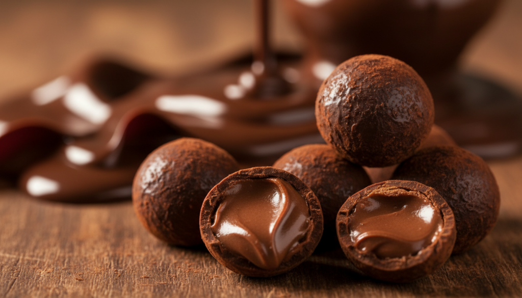 Lipid Phase in Chocolate Truffles
