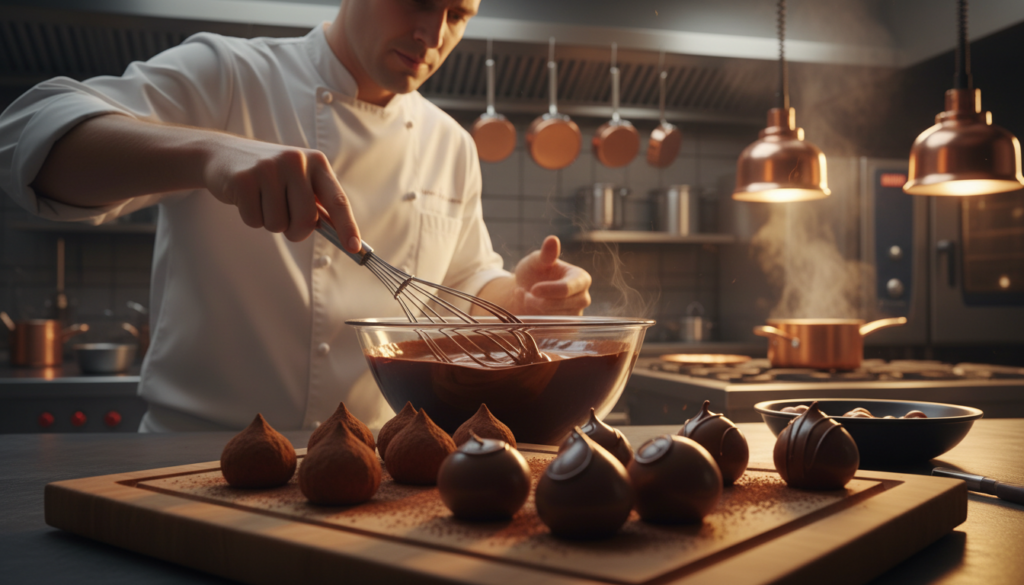 Preventing Fat Separation in Chocolate Truffles