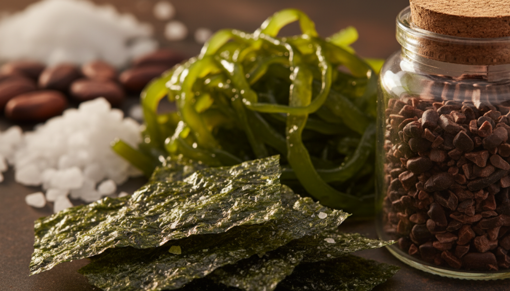 iodine content in seaweed