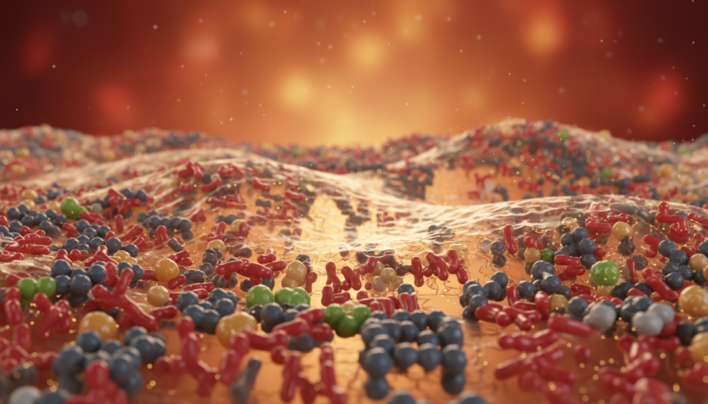 lipid profile and particle packing