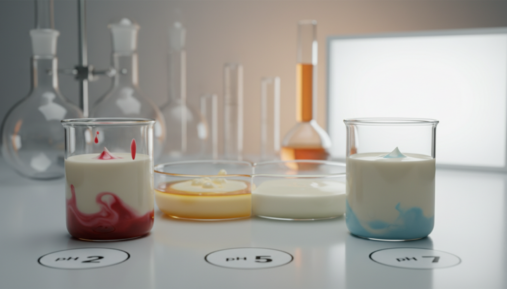 pH Balance in Emulsions