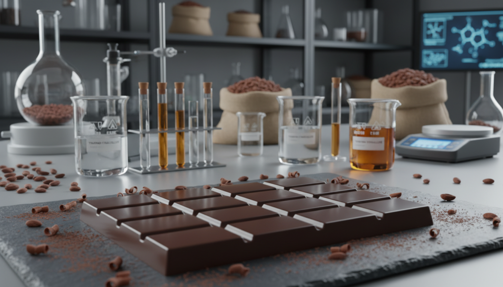 thermostable chocolate formulation